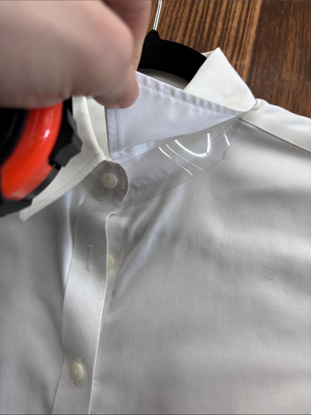 Brooks Brothers White Men's Dress Shirt - Point Collar - Picture 4 of 5